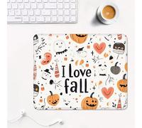 Alfombrilla de Ratón 290 x 240 x 3 mm, Mouse Pad con Base de Goma Antideslizante, Portátil y Lavable, Seguimiento Preciso para Ordenador PC, Portátil y Oficina - Víspera de Todos los Santos & 2 XS#585