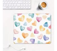 Alfombrilla de Ratón 290 x 240 x 3 mm, Mouse Pad con Base de Goma Antideslizante, Superficie de Tela Suave y Lavable, Seguimiento Preciso para Ordenador PC, Portátil y Teletrabajo - Amar & Rosa XS#837