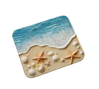 Alfombrilla de Ratón 290x240x3mm Estrella mar Playa, Antideslizante 0m0-235 | Superficie de Poliéster Suave, Cómoda y Duradera - Alfombrillas de Escritorio para Ordenador, Portátil, Oficina y Hogar