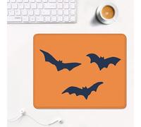 Alfombrilla de Ratón 300 x 250 x 3 mm, Mouse Pad con Base de Goma Antideslizante, Portátil y Lavable, Seguimiento Preciso para PC, Portátil y Oficina - Amarillo & Víspera de Todos los Santos XS#1149
