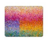 Alfombrilla de Ratón 320 x 260 x 3 mm, Mouse Pad con Base de Goma Antideslizante, Superficie de Tela Suave y Lavable, Seguimiento Preciso para Ordenador PC, Portátil y Oficina - Vistoso & Sueño XS#515
