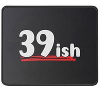Alfombrilla De Ratón 39Ish Funny 40Th Birthday 40 Year Old Turning 40 1983 1984 1985 Alfombra Raton Duraderos Mousepad Protector Tapete Escritorio para Oficina Pc Trabajo 25X30CM