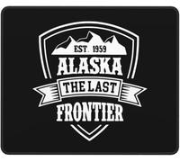 Alfombrilla De Raton Alaska, Fundada En 1959. Orgullo De Alaska. Mouse Pad Portátil Alfombrilla Ratón Antideslizante Mousepad para Oficina Computadora Hogar XL