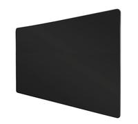 Alfombrilla de ratón, alfombrilla de teclado y tapete de mesa Zonghan Gaming, alfombrilla de ratón de caucho natural con costuras, color negro, 70