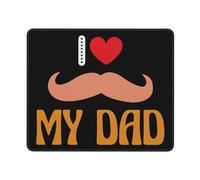 Alfombrilla De Ratón, Amo A Mi Papá Alfombrilla Gaming Ergonómico Alfombrilla Ratón Antideslizante Gaming Mouse Pad para Pc Jugadore 25X30Cm