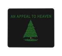 Alfombrilla De Ratón An-Appeal-To-Heaven-Pine-Tree Alfombra Raton Antideslizamiento Mousepad Protector Tapete Escritorio para Ordenador Pc Oficina 25X30CM