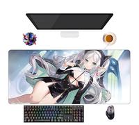 Alfombrilla de ratón Anime Frieren Fern Beyond Journey's End | Alfombra Gamer XXL (90 x 40 cm) | Base antideslizante + superficie suave | Perfecto para oficina y juegos (4)