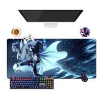 Alfombrilla de ratón Anime JoJo's Bizarre Adventure | Alfombrilla de ratón impermeable extra grande | Base de goma antideslizante para PC, portátil, e-Sport (2, 35,4" × 15,7" × 0,12")