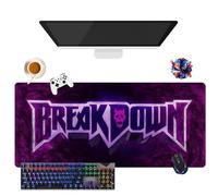 Alfombrilla de ratón Anime JoJo's Bizarre Adventure | Alfombrilla de ratón impermeable extra grande | Base de goma antideslizante para PC, portátil, e-Sport (6, 35,4" × 15,7" × 0,12")