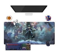 Alfombrilla de ratón Anime Lord of Mysteries | Alfombrilla de ratón impermeable extra grande | Base de goma antideslizante para PC, portátil, e-Sport | Protección de teclado y ratón (4)