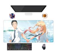 Alfombrilla de ratón Anime My Dress-Up Darling Kitagawa Marin | Alfombra Gamer XXL (90 x 40 cm) | Base antideslizante + superficie suave (6)