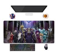 Alfombrilla de ratón Anime Overlord Albedo Shalltear | Alfombrilla de ratón XXL impermeable (90 cm x 40 cm x 3 mm) | Base antideslizante de goma (7)