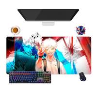 Alfombrilla de ratón Anime Summer Hikaru Died | Alfombrilla de ratón impermeable extra grande | Base de goma antideslizante para PC, portátil, e-Sport (3, 35,4" × 15,7" × 0,12")