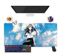 Alfombrilla de ratón Anime Tunnel to Summer | Alfombrilla de ratón impermeable extra grande | Base de goma antideslizante para PC, portátil, e-Sport (2, 35,4" × 15,7" × 0,12")