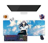 Alfombrilla de ratón Anime Tunnel to Summer | Alfombrilla de ratón impermeable extra grande | Base de goma antideslizante para PC, portátil, e-Sport (2, 31,5" × 11,8" × 0,12")