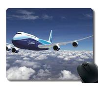 Alfombrilla de ratón antirresbaladiza de Mousepad, Alfombrilla para ratón Boeing 747 para automóviles, Base Antideslizante de Goma
