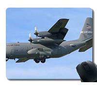Alfombrilla de ratón antirresbaladiza de Mousepad, Ockheed C 130 Hercules Avión de Combate Avión de Alfombrilla de ratón para Escritorio de Oficina o Alfombrilla de ratón