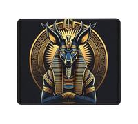 Alfombrilla De Ratón Anu ios Egipcio Duradero Alfombrilla Ratón Resistente Tapete Escritorio para Portátil Mujer Gamer 10X12In