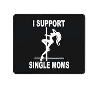 Alfombrilla De Raton Apoyo A Las Madres Solteras Alfombrilla Ratón Gaming Alfombrillas Cuadradada Superficie Antipolvere Mouse Pad para Hogar Home Office Oficina L