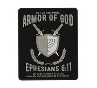 Alfombrilla De Ratón Armor of God Digital Art Womens Christianty Tapete Escritorio Duraderos Alfombra Raton Antideslizamiento Mousepad para Trabajo Oficina Pc 25X30CM
