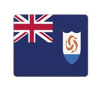 Alfombrilla De Ratón Bandera De Anguila Moderno Mousepad Impermeable Gaming Tapete para Hogar Trabajo Gaming 10X12In