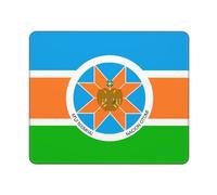 Alfombrilla De Ratón Bandera De La Nación Otomí Antideslizante Alfombrilla para Ratón Portátil Tapete Escritorio para Accesorio Gaming Hogar 10X12In