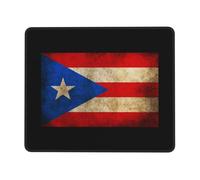Alfombrilla De Raton Bandera De Puerto Rico Alfombrillas Cuadradada Portátil Alfombrillas Impermeable Alfombrilla Ratón para Hogar Home Office Oficina XL
