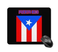 Alfombrilla De Ratón, Bandera del Estado De Puerto Rico Antideslizante Alfombrilla De Ratón para Juegos Portátil Mouse Mat para Oficina Juegos Oficina 25X30Cm
