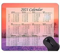 Alfombrilla de ratón Calendario 2021, Sunrise Sunset Colors Alfombrilla de ratón