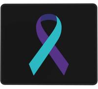 Alfombrilla De Raton Cinta De Concientización sobre La Prevención del Suicidio Mouse Pad Superficie Antipolvere Alfombrillas Impermeable Alfombrilla Ratón para Computadora Home Office Oficina S