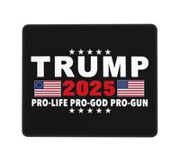 Alfombrilla De Ratón Colección Republicana De EE. UU. sobre Trump para Presidente 2025 Alfombrilla Raton con Base De Goma Antideslizante Mouse Pad Pequeña, para Portátil, Hogar, 25x30cm