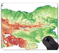 Alfombrilla de ratón con borde de bloqueo, Bulgaria Alfombrillas de ratón personalizadas para juegos rectangulares Alfombrillas de ratón US0038