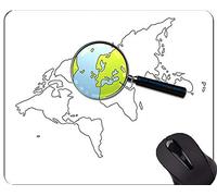 Alfombrilla de ratón con Borde de Bloqueo, Temas de búsqueda Alfombrillas de ratón para Juegos rectangulares Personalizadas