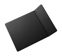 Alfombrilla de ratón con carga inalámbrica, carga rápida de 15 W, alfombrilla de escritorio multifuncional plegable - Compatible con