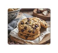 Alfombrilla de ratón con chispas de chocolate, alfombrilla de escritorio con chispas de chocolate, alfombrilla de mouse para hombre y mujer, alfombrilla de mouse para computadora con base de goma