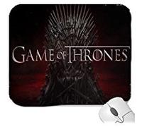 Alfombrilla de ratón con imagen del trono de hierro de alta calidad, de goma gruesa, acabado suave y cómodo