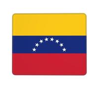 Alfombrilla de ratón con la bandera de Venezuela8.3 x 10.3 pulgadas, alfombrilla de ratón para juegos, multicódigo