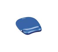 Alfombrilla de ratón con reposamuñecas Manhattan - Azul - Ancho 24.1 cm - Profundidad 20.3 cm - Peso 87.8 g