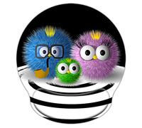 Alfombrilla de ratón con soporte para muñeca, ergonómico reposamuñecas, cómoda espuma viscoelástica antideslizante para computadora y oficina