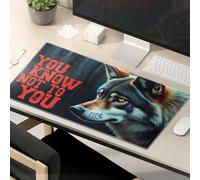 Alfombrilla de ratón con texto en inglés «Work Funny You Know Not To You»