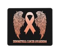 Alfombrilla De Raton Concientización sobre El Cáncer De Endometrio Y La Personalidad Alfombrilla Ratón Antideslizante Mousepad Portátil Alfombrillas para Home Office Computadora Oficina S