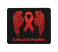 Alfombrilla De Raton Concientización sobre El Cáncer De Sangre Y La Personalidad Alfombrillas Portátil Mouse Pad Superficie Antipolvere Mousepad para Computadora Pc Hogar L