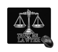 Alfombrilla De Ratón, Confía En Mí, Soy Abogado Antideslizante Alfombrilla Raton Portátil Mousepad para Trabajo Laptop Ordenador 25X30cm
