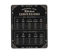 Alfombrilla De Ratón Conocimientos De Cocina, Conversiones De Alimentos Caseros, Ciencias, Arte Abstracto, Juegos 25X30Cm Antideslizante Alfombrilla para Ratón Bordes Cosidos Mouse Pad para