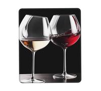 Alfombrilla De Raton Copas De Vino Tinto Mouse Pad Gaming Alfombrillas Cuadradada Superficie Antipolvere Alfombrilla Ratón para Pc Home Office Oficina S