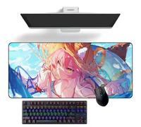 Alfombrilla de ratón de anime Fate/Grand Order Tamamo no Mae, alfombrilla de escritorio de anime para teclado, alfombrilla de ratón grande de goma