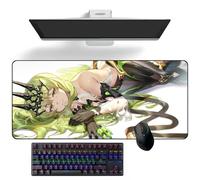 Alfombrilla de ratón de anime Honkai Impact 3rd Mobius Anime Alfombrilla de escritorio Alfombrilla de teclado Alfombrilla de ratón grande Alfombrillas de ratón de goma