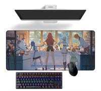 Alfombrilla de ratón de anime Mushoku Tensei, alfombrilla de escritorio para teclado, alfombrilla de mouse grande de goma para escritorio