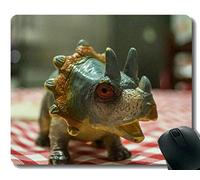 Alfombrilla de ratón de Goma Antideslizante para Juegos, Alfombrilla de ratón Happy Toy con Borde Cosido