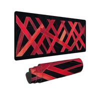 Alfombrilla de ratón de Gran - 1000x500x3mm - Moderno Mouse Pad Gaming XXL - Negro Alfombrilla Escritorio Precisión y Velocidad en Juegos - Antideslizante, Bordes Cosidos - Resistente al Agua -36671